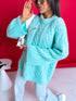 ELYNDI mohair sweater - mint